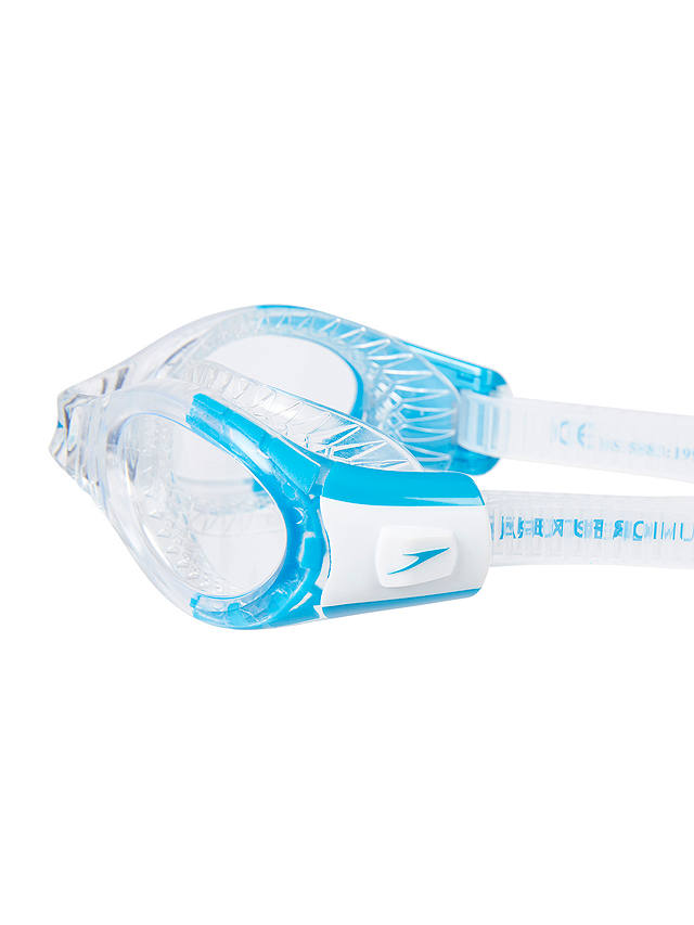 Speedo Junior Futura Biofuse Flexiseal Swimming Goggles, Clear