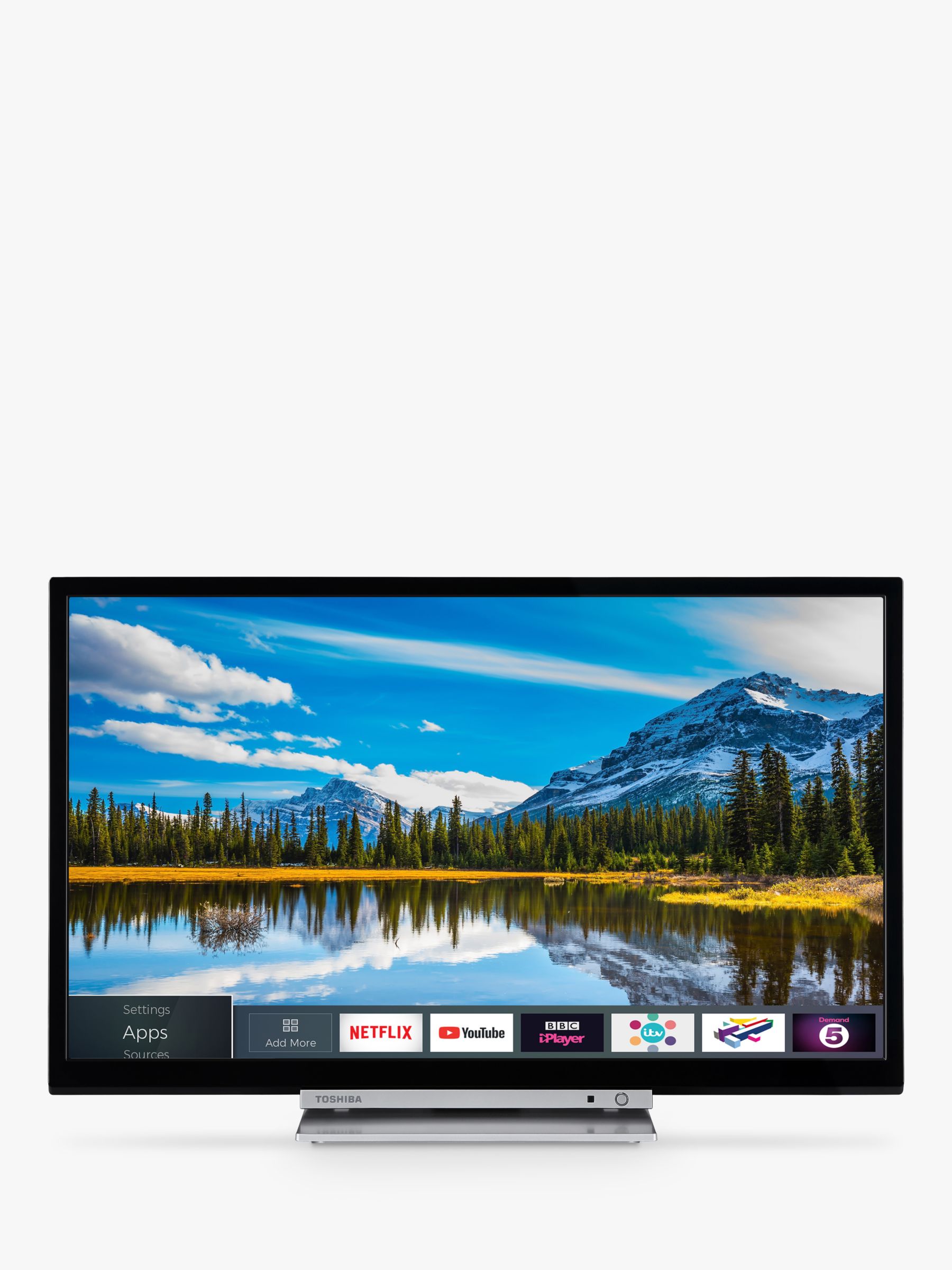 steekpenningen vrek mouw Toshiba 32D3863DB LED HD Ready 720p Smart TV/DVD Combi, 32" with Freeview  HD & Freeview Play, Black