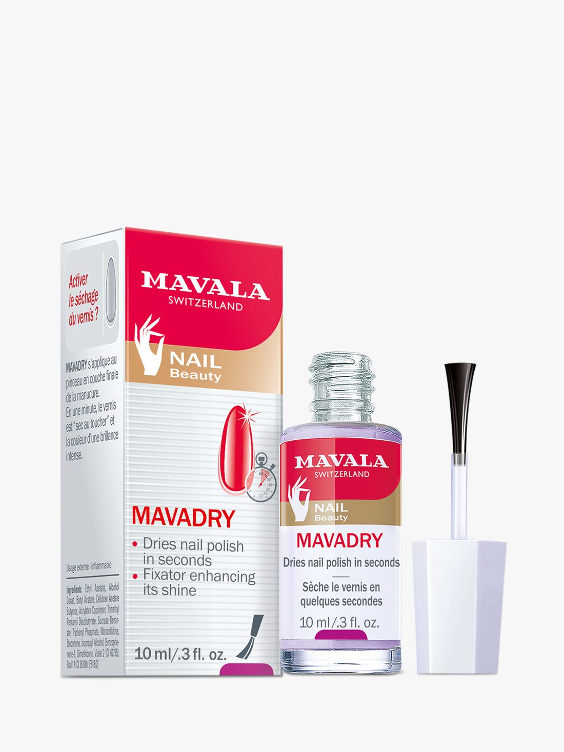 Mavala Mavadry Fast Drying Nail Polish Finish, 10ml