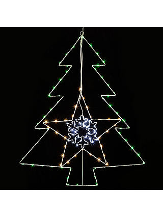 John Lewis & Partners Tree / Star / Snowflake Silhouette