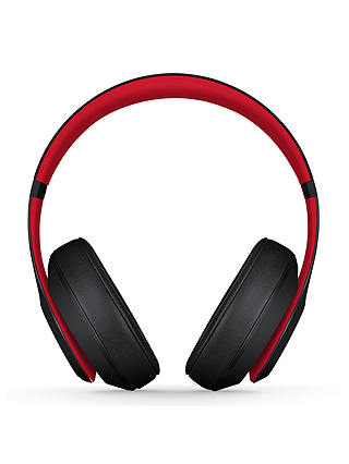 Beats Studio³  Wireless Bluetooth Over-Ear Headphones with Pure Adaptive Noise Cancelling & Mic/Remote, Defiant Black/Red