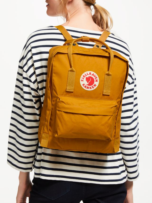 Mustard yellow outlet kanken backpack