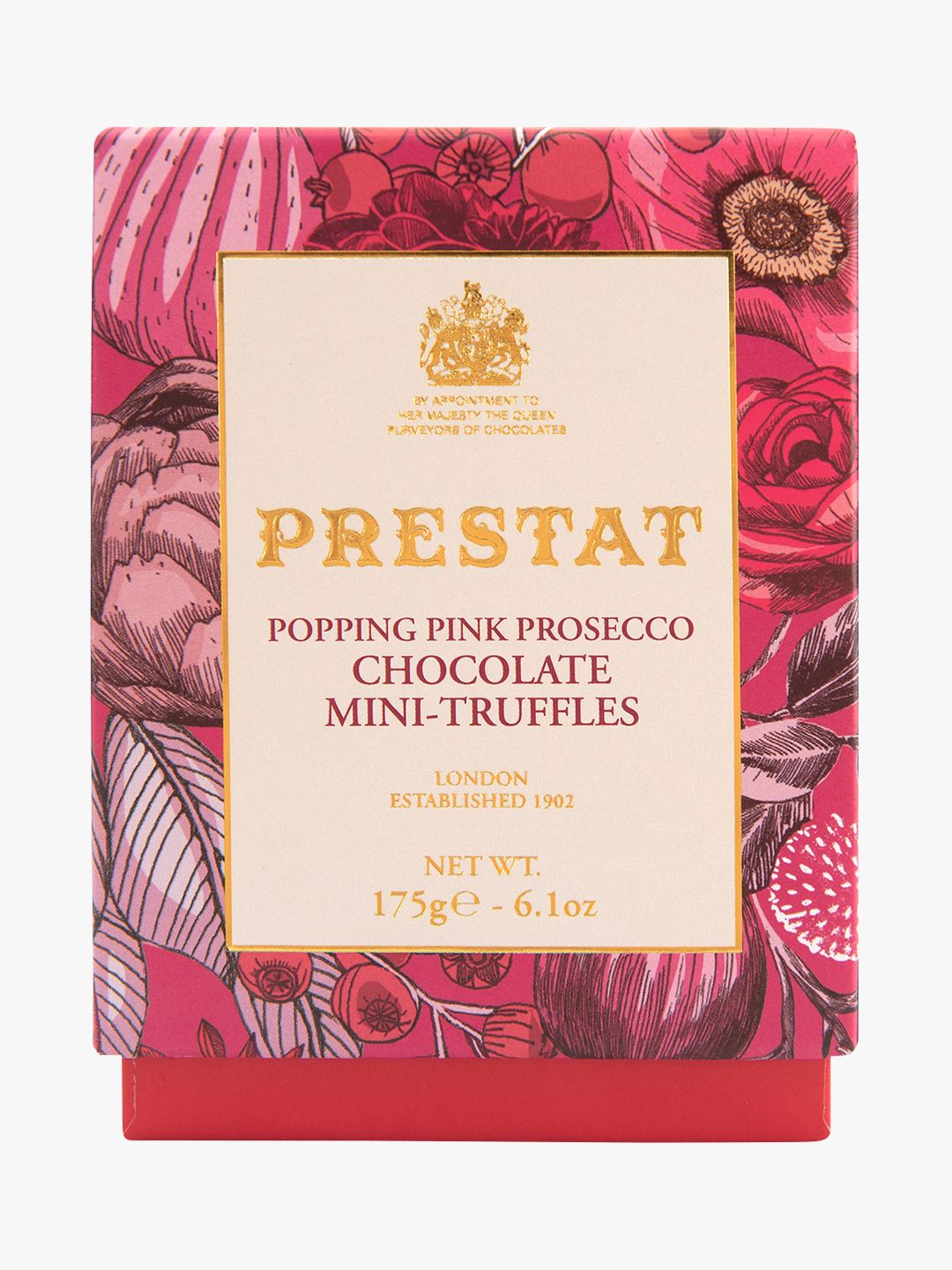Prestat Popping Pink Prosecco Mini Truffles, 175g