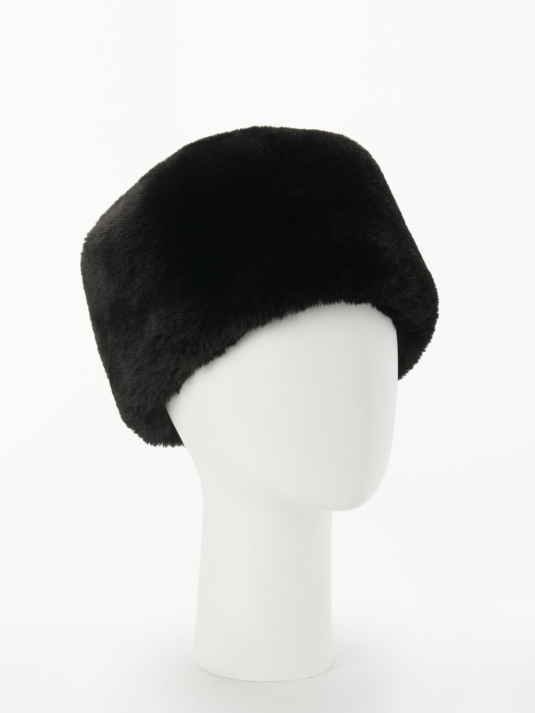 white fur cossack hat