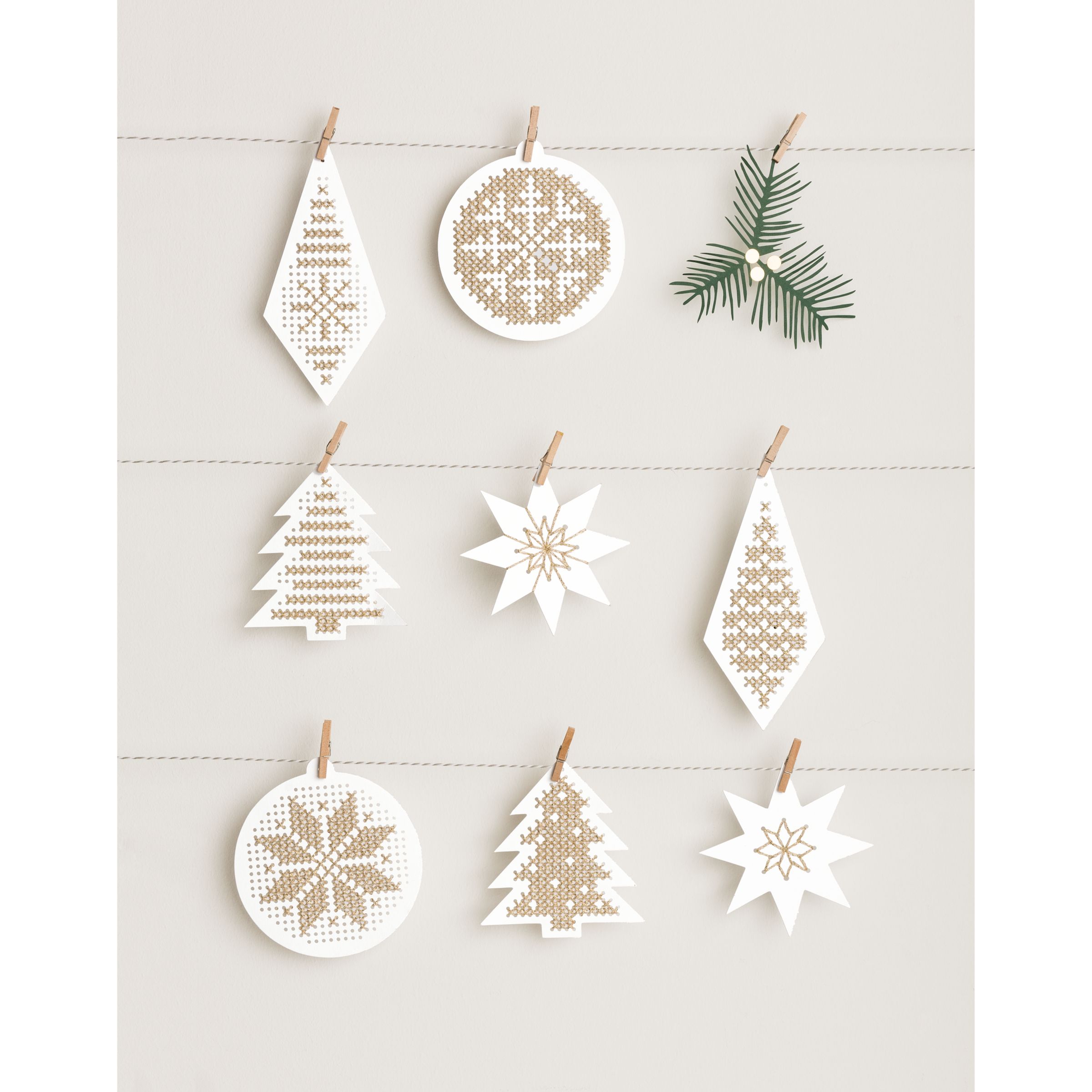 Download Rico Design Christmas Boards Embroidery Kit At John Lewis Partners PSD Mockup Templates