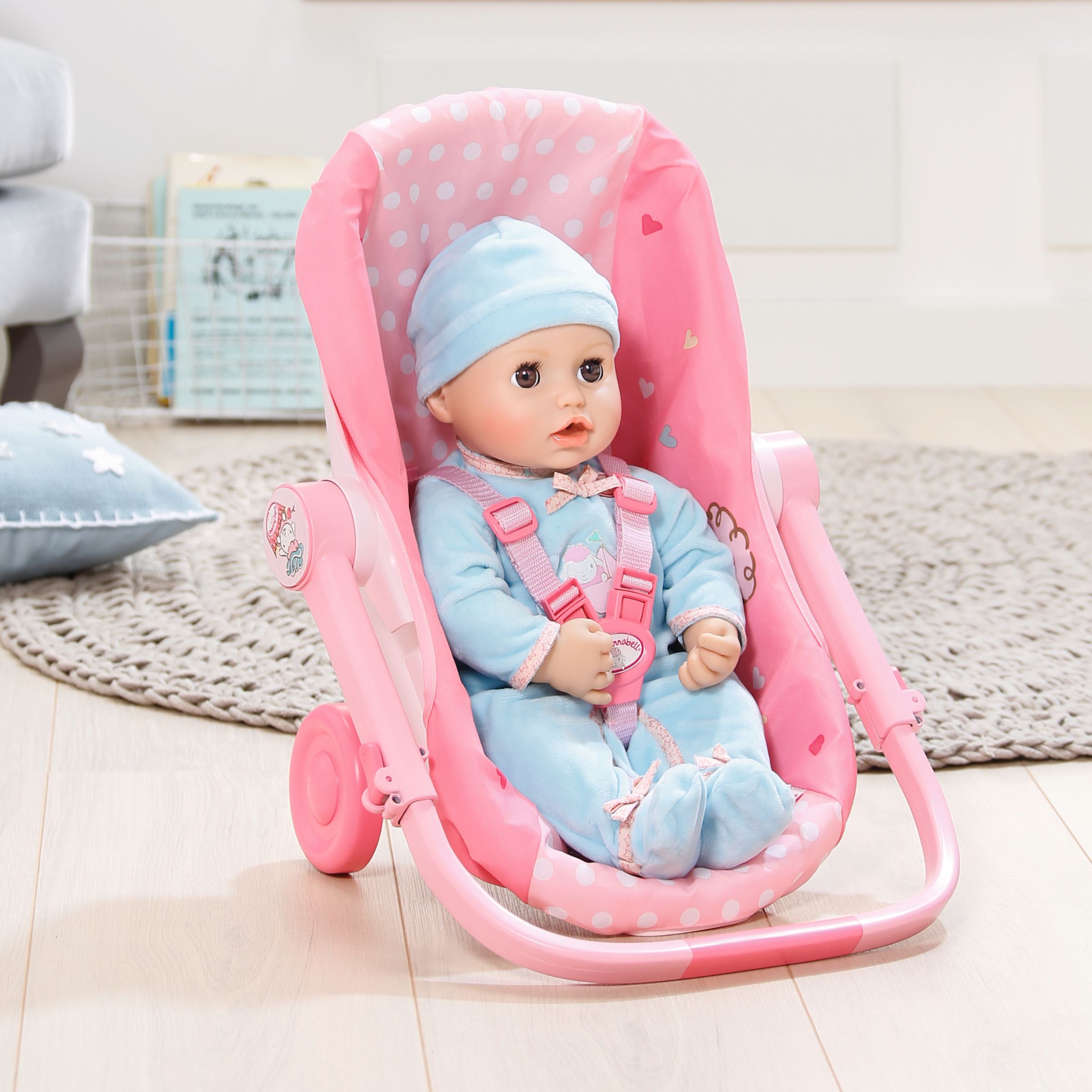 baby annabell travel seat