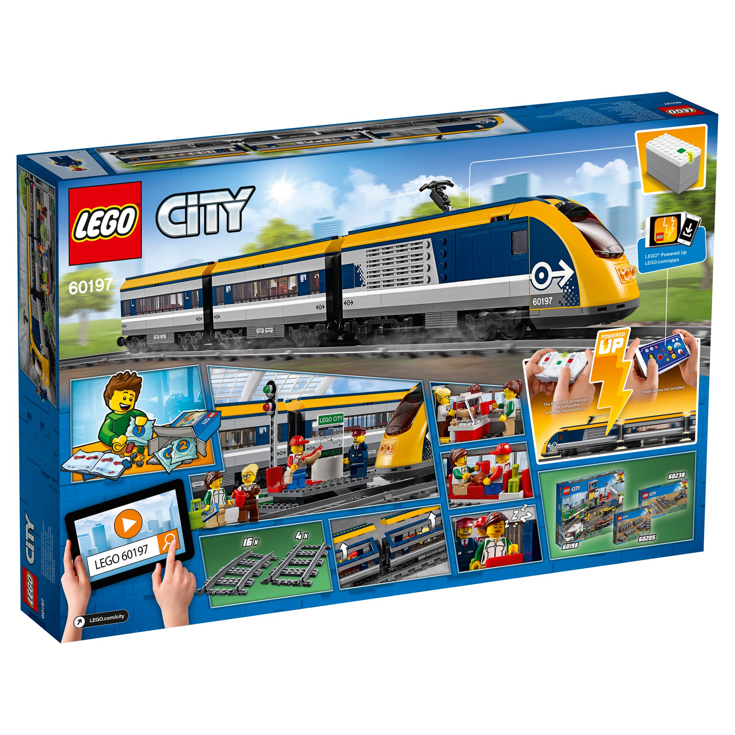 lego passenger train set
