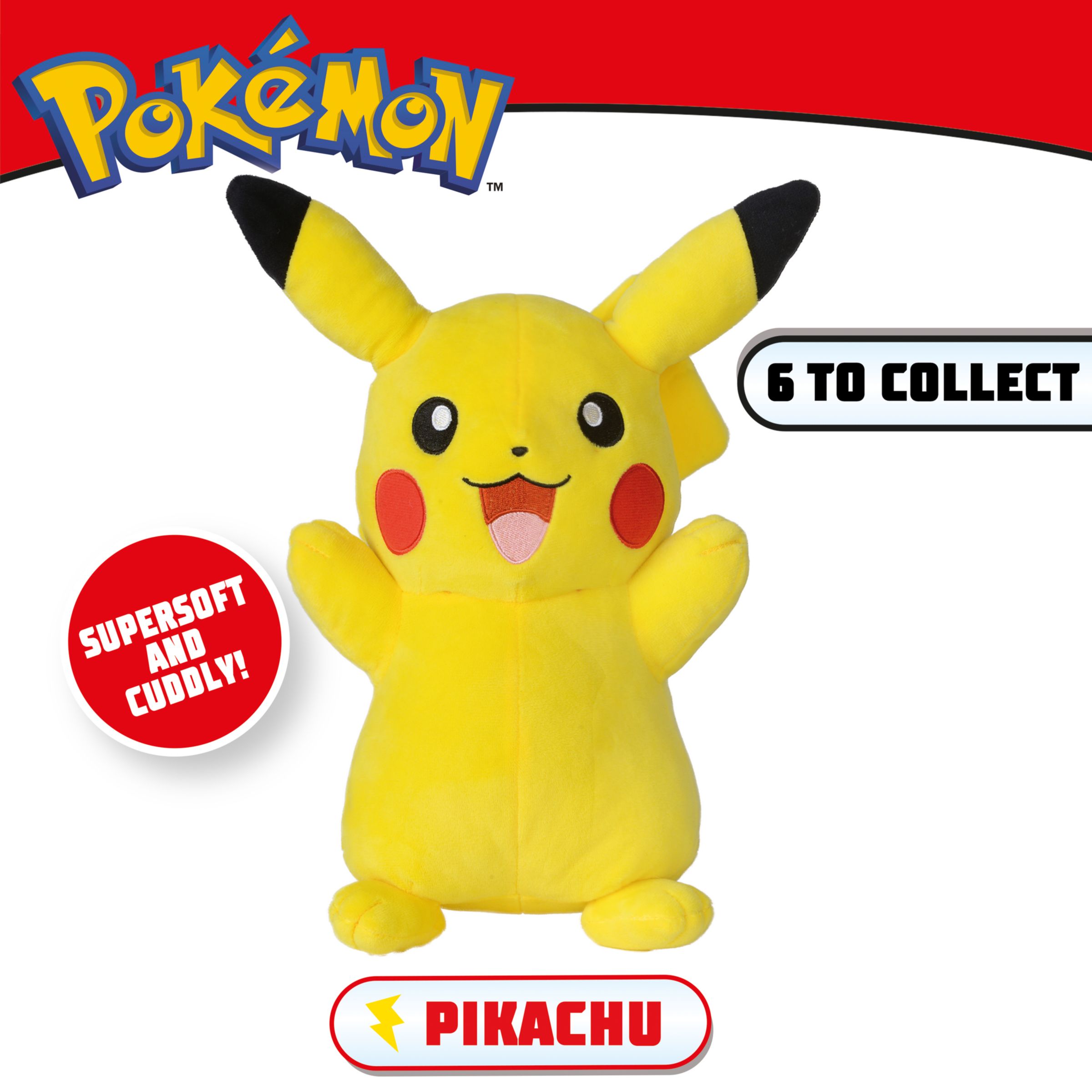 pikachu soft toy argos