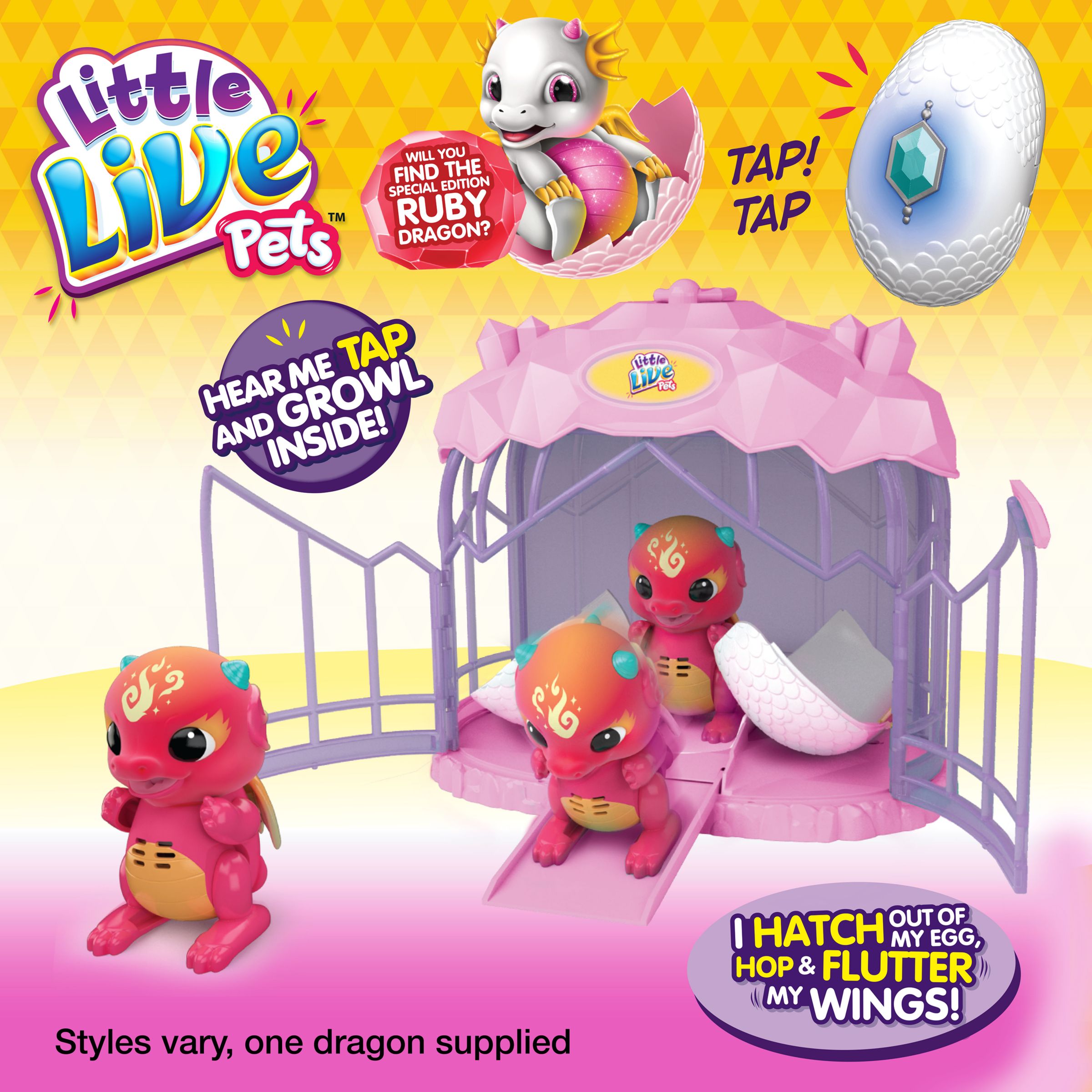 little live pets dragon egg