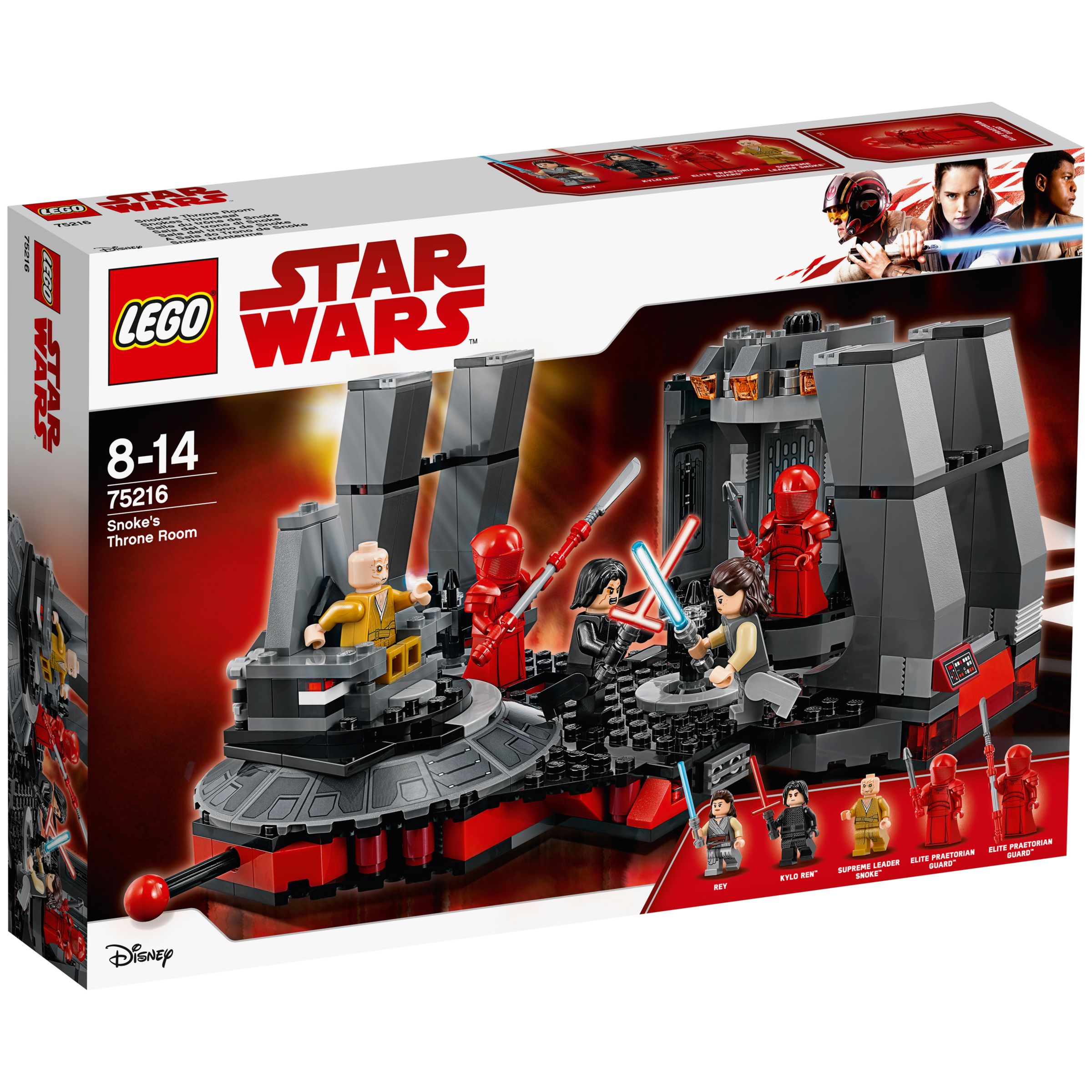 Lego Star Wars 75216 Snoke S Throne Room