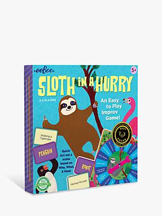 eeBoo Sloth in a Hurry Board Game