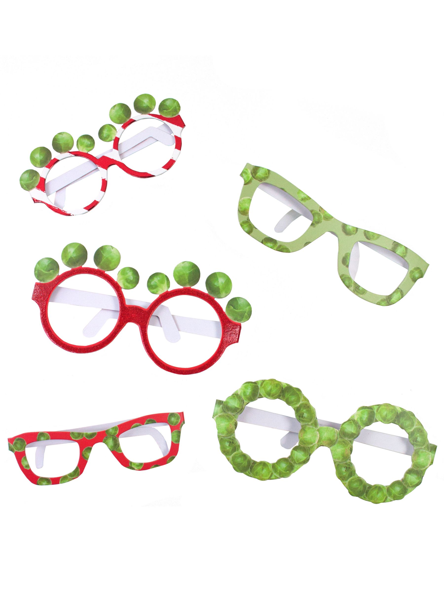 Talking Tables Novelty Sprout Glasses, Pack of 6