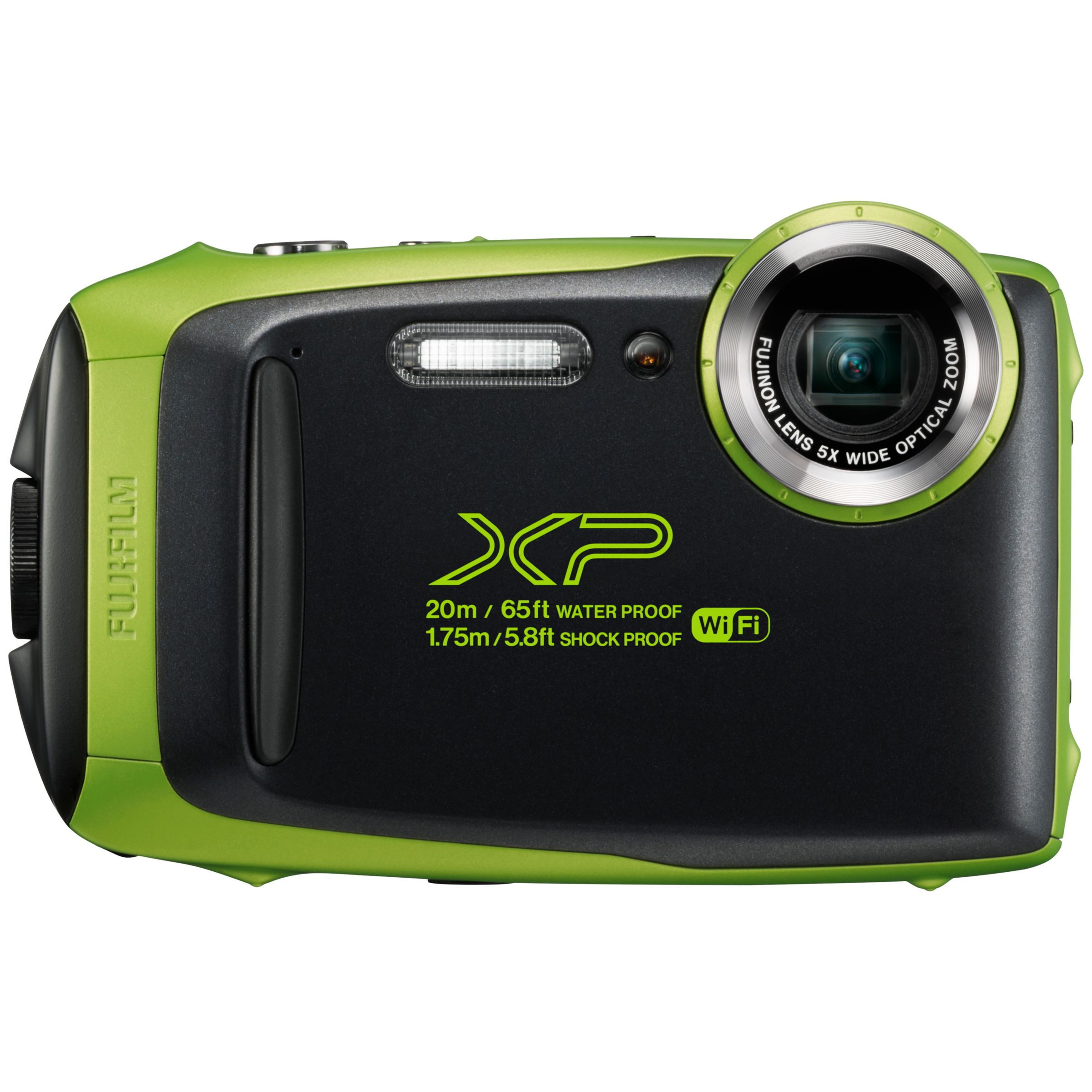 Fujifilm XP130 Waterproof, Freezeproof, Shockproof, Dustproof Digital Compact Camera with 5-25mm OIS Lens, 1080p Full HD, 16.4MP, 5x Optical Zoom, Wi-Fi, Bluetooth, 3 LCD Screen