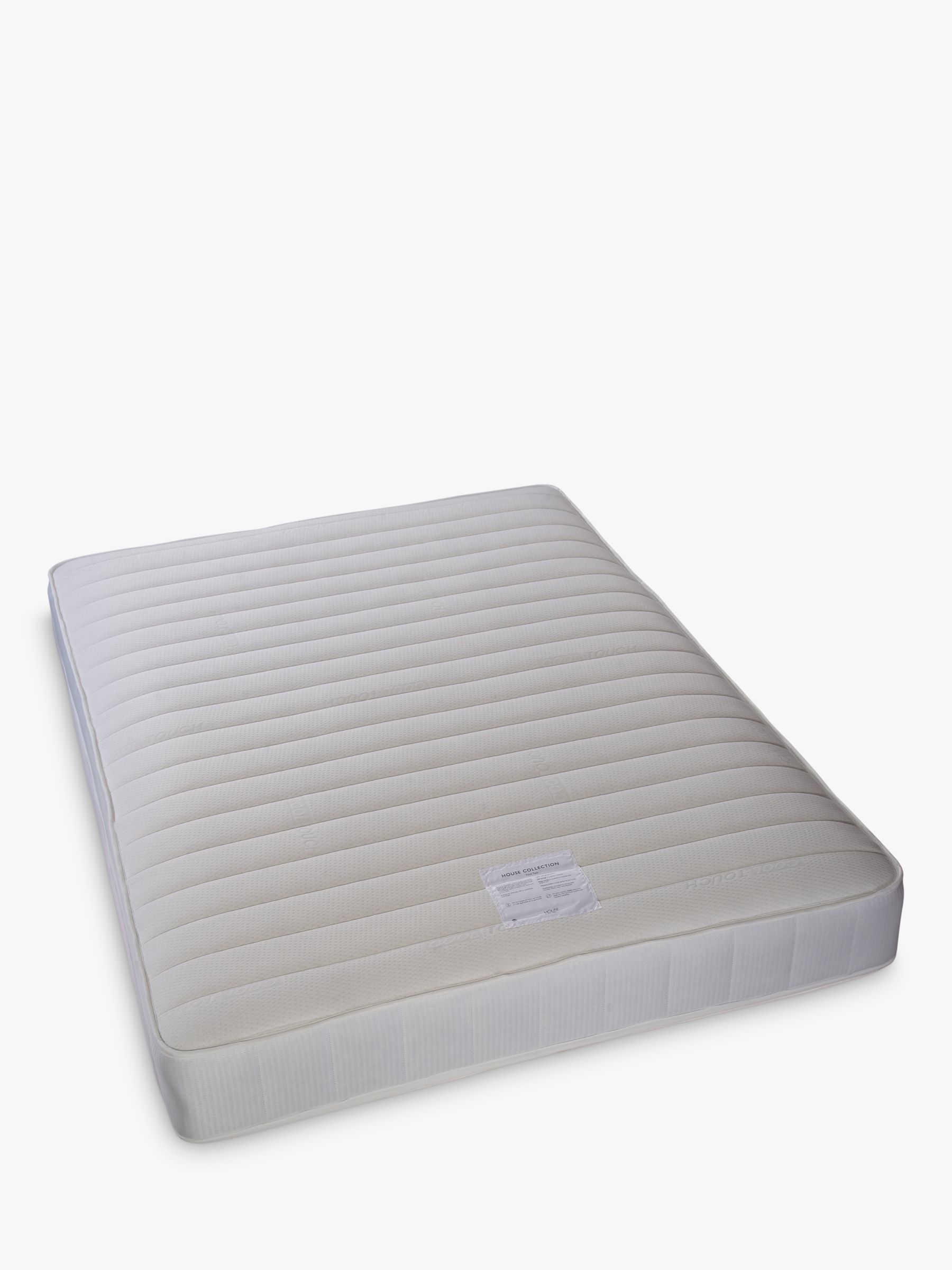 House by John Lewis Open Spring Memory Foam Mattress