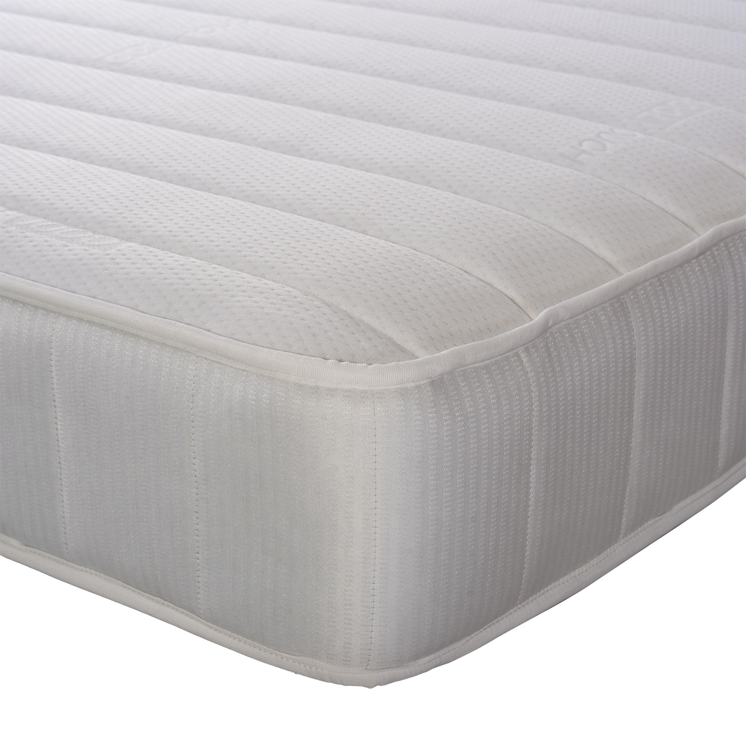 John Lewis & Partners Essentials Collection Pocket 9 Luxury, Medium  Tension, Pocket Spring Mattress, Single