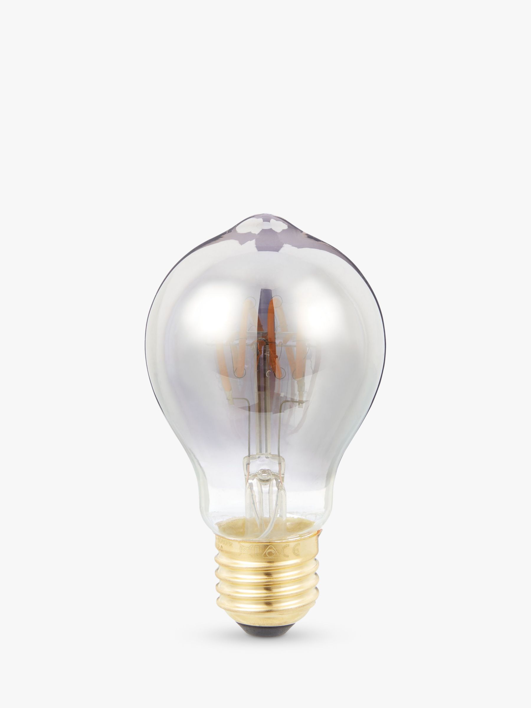 Photo of Calex 4w es led dimmable flexible filament classic bulb smoke
