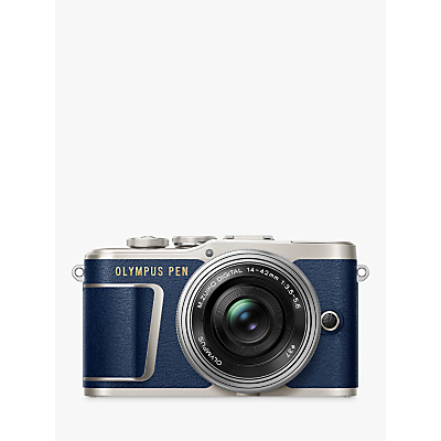 Olympus PEN E-PL9 Compact System Camera with 14-42mm EZ Lens, 4K Ultra HD, 16.1MP, Wi-Fi, Bluetooth, 3 Tiltable LCD Touch Screen