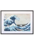 John Lewis Katsushika Hokusai 'The Great Wave off Kanagawa' Framed Print, Blue