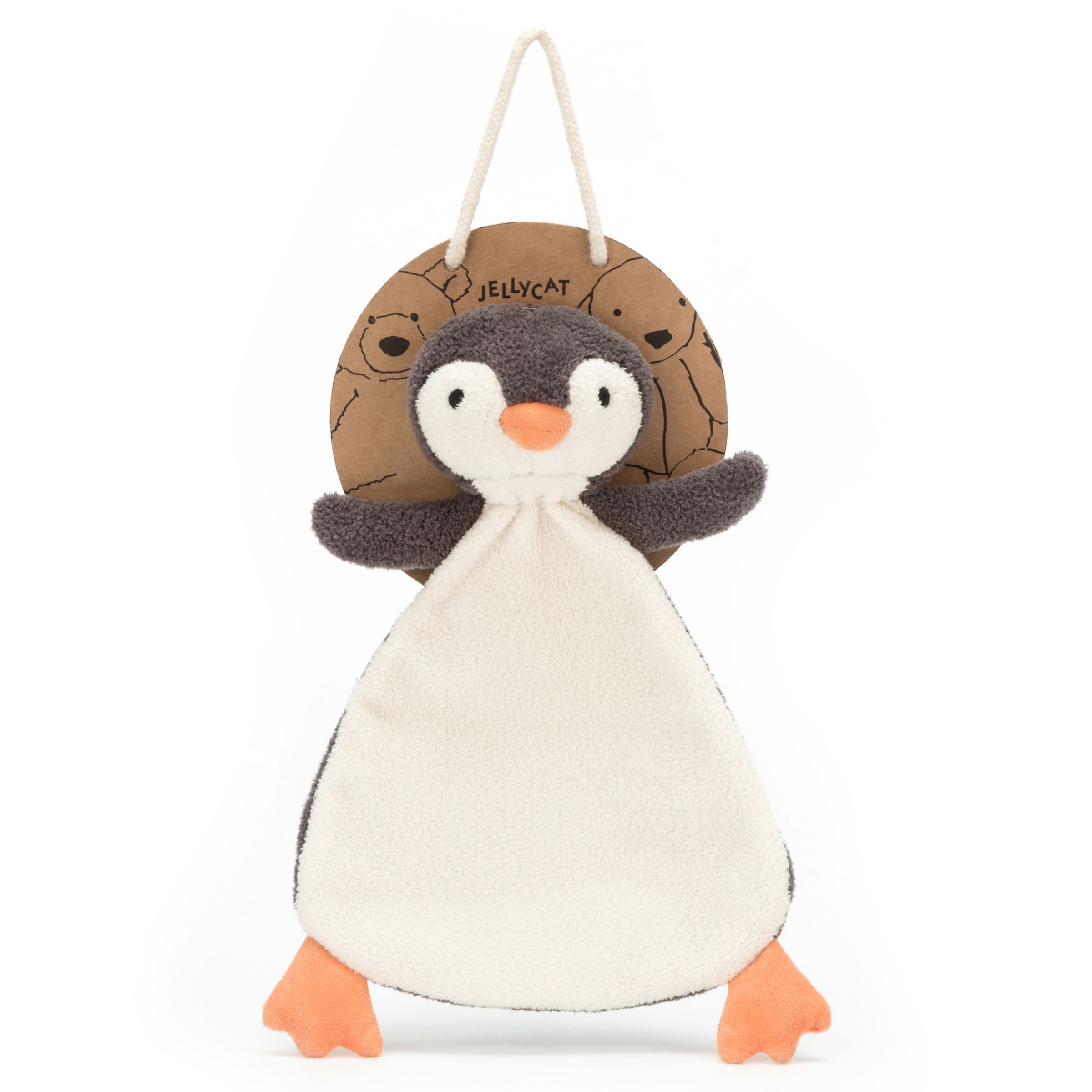 Jellycat Pippet Penguin Comforter Soother ~ Soft Toy Blankie ~ New on Card