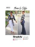 Simplicity Mimi G Style Women's Trousers and Blouse Sewing Pattern, 8655
