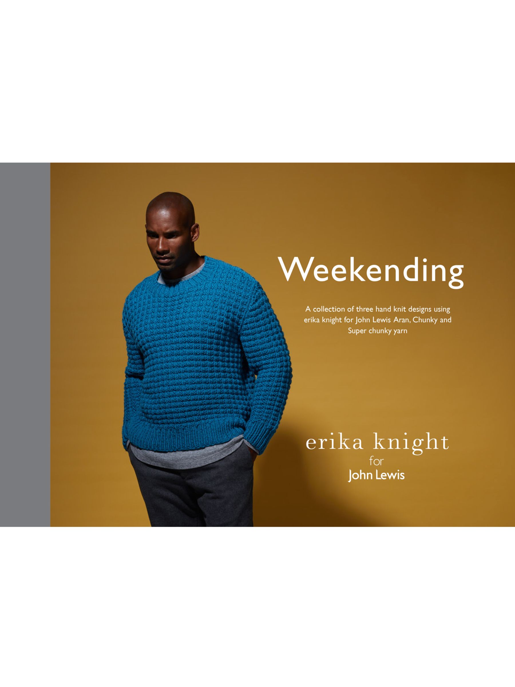 Erika Knight for John Lewis Weekending Knitting Pattern Book review