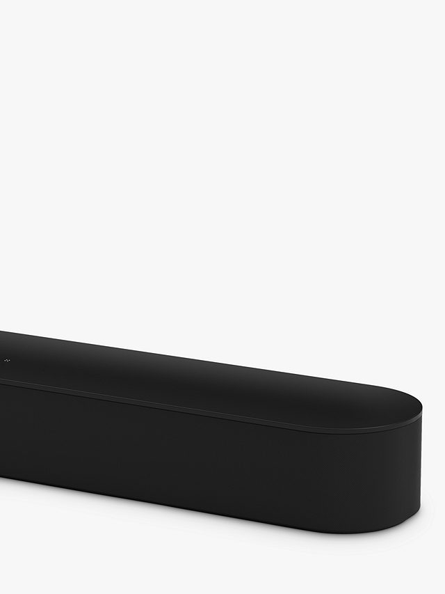 Sonos Beam Compact Smart Soundbar with Voice Control, Black