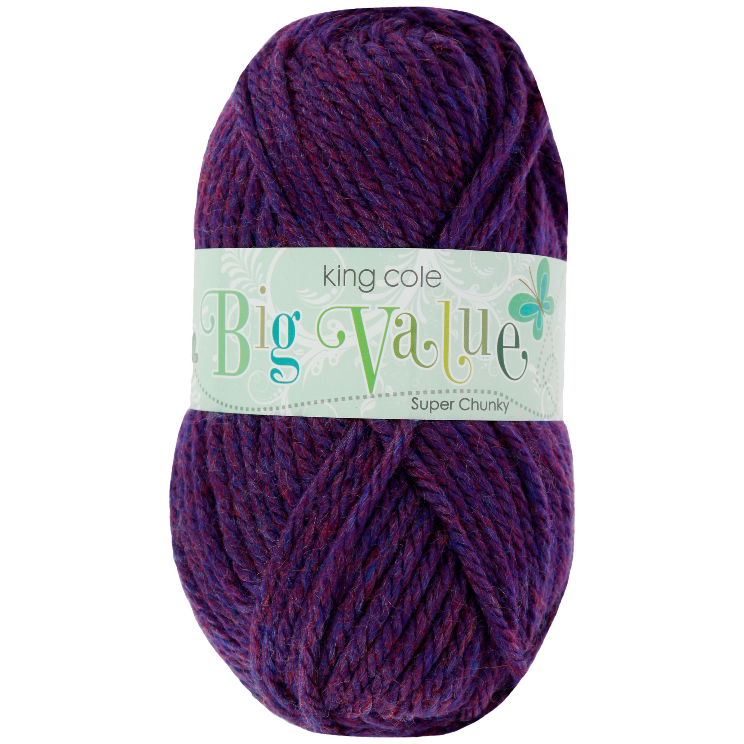 King Cole Big Value Super Chunky, Knitting Yarn & Wool