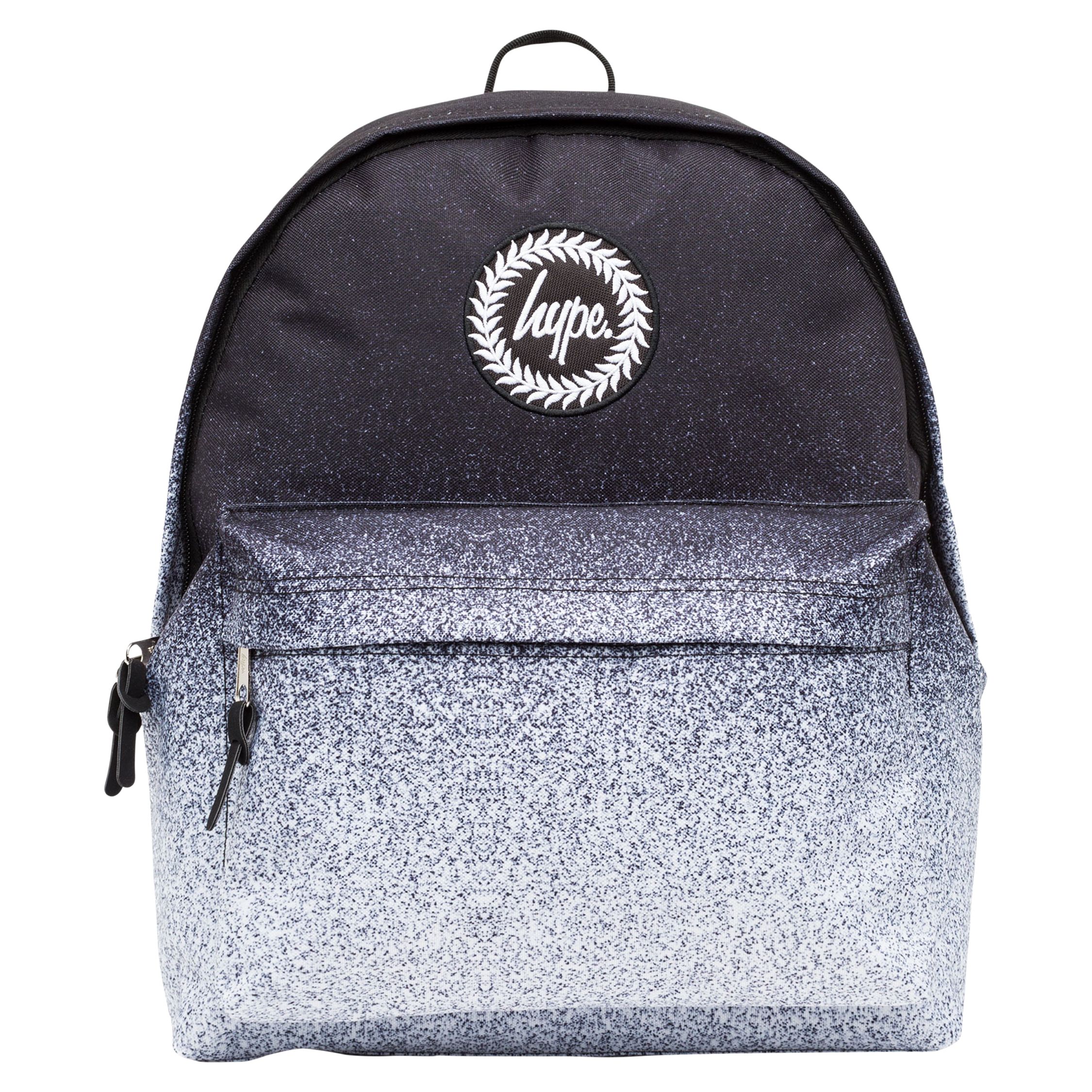 Hype Speckle Fade Children S Backpack Black Speckle At John Lewis