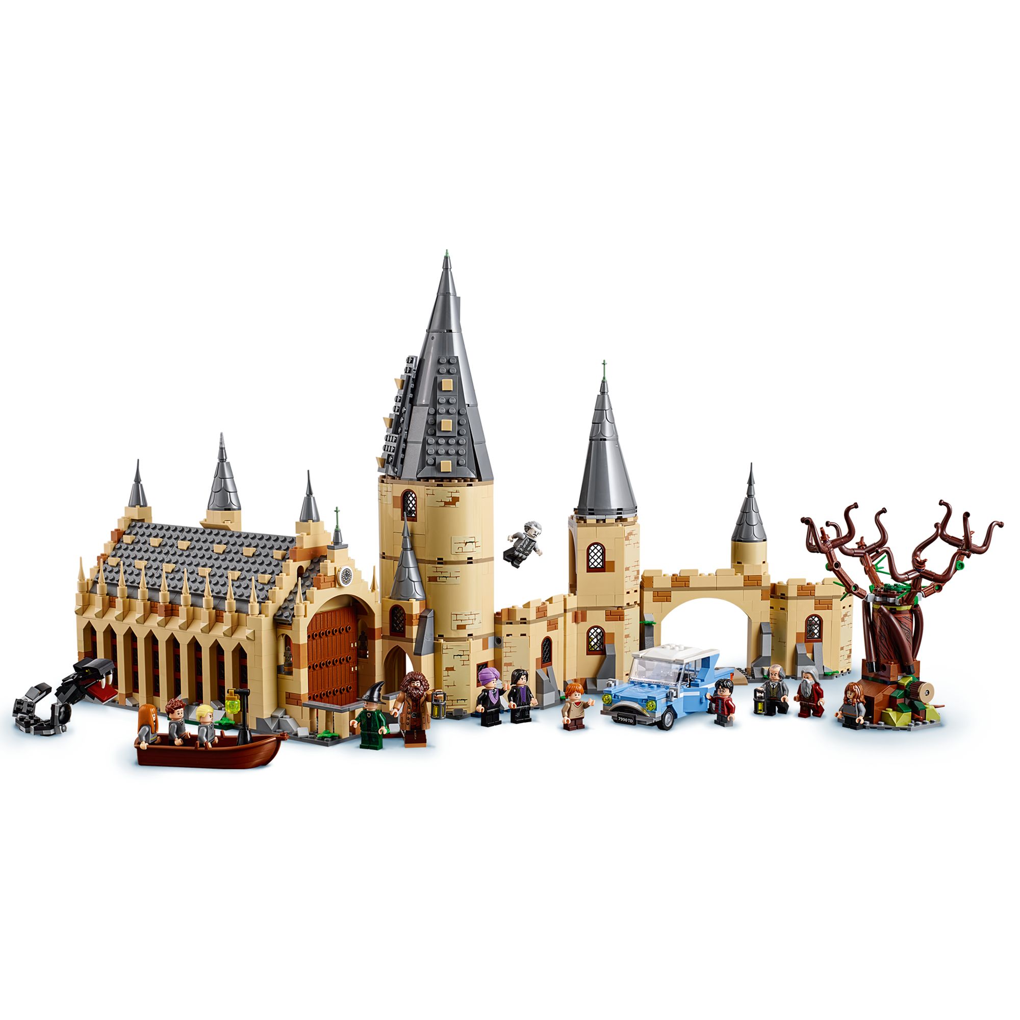 lego harry potter hogwarts whomping willow