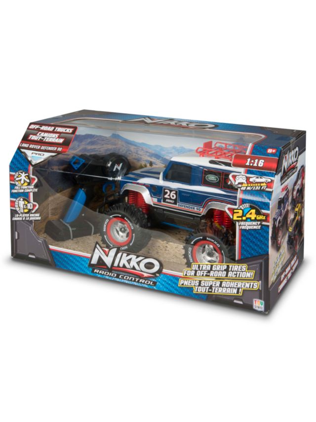 Nikko defender rc store car