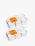 John Lewis ANYDAY Maxi Tealights, Pack of 12 x 2