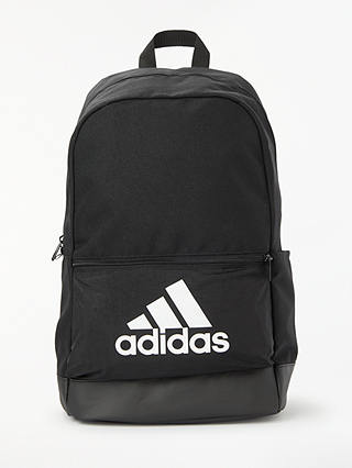adidas Classic Badge of Sport Backpack, Black/White