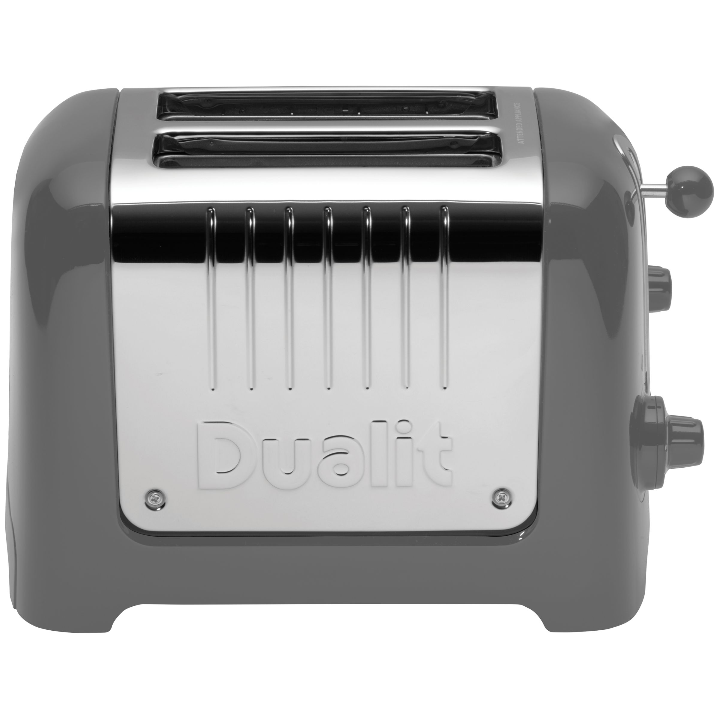 Dualit Lite Toaster, Grey at John Lewis & Partners