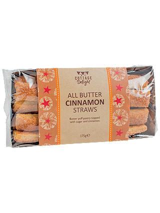 Cottage Delight All Butter Cinnamon Straws, 175g