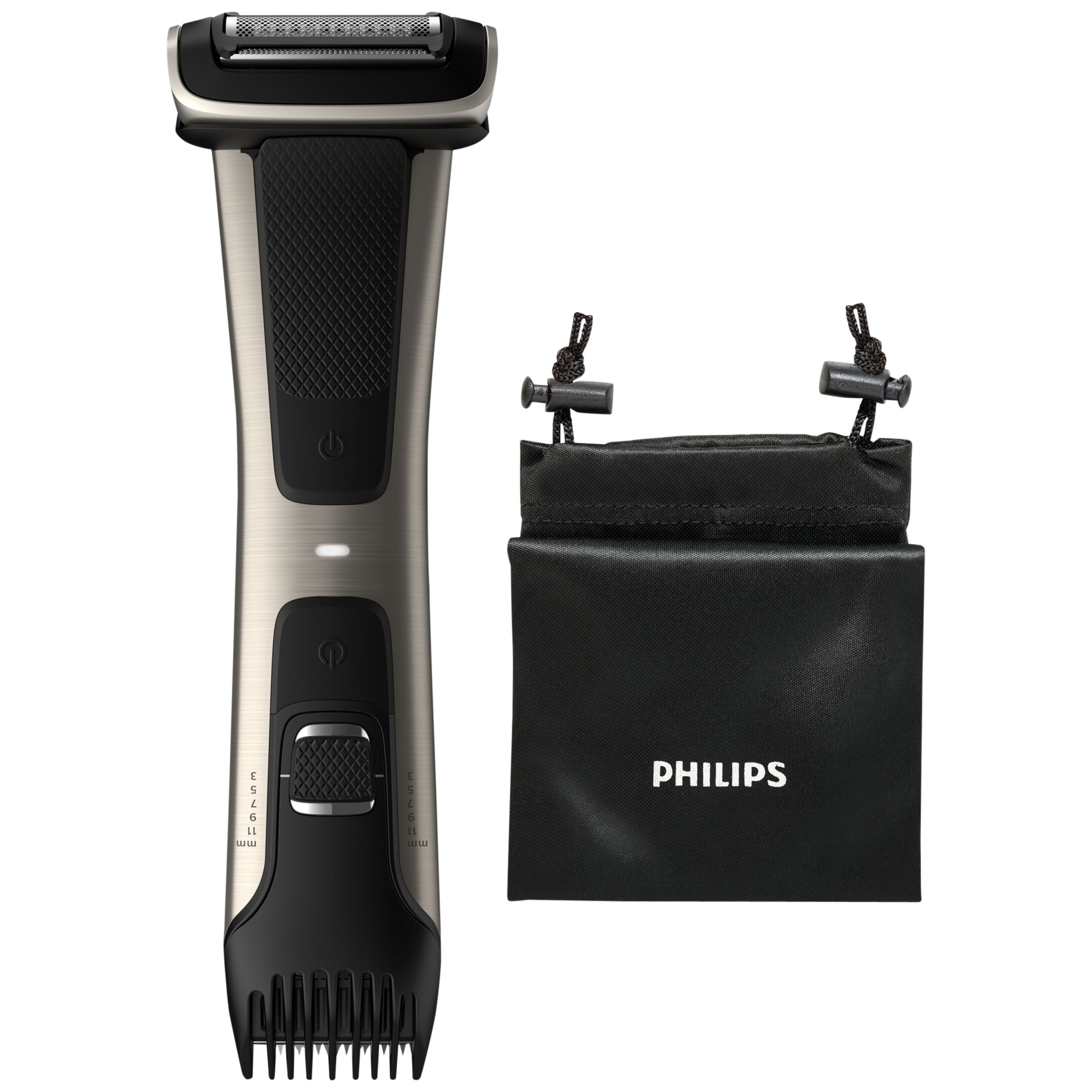 Philips BG7025/13 Series 7000 Body Groomer & Trimmer, Black