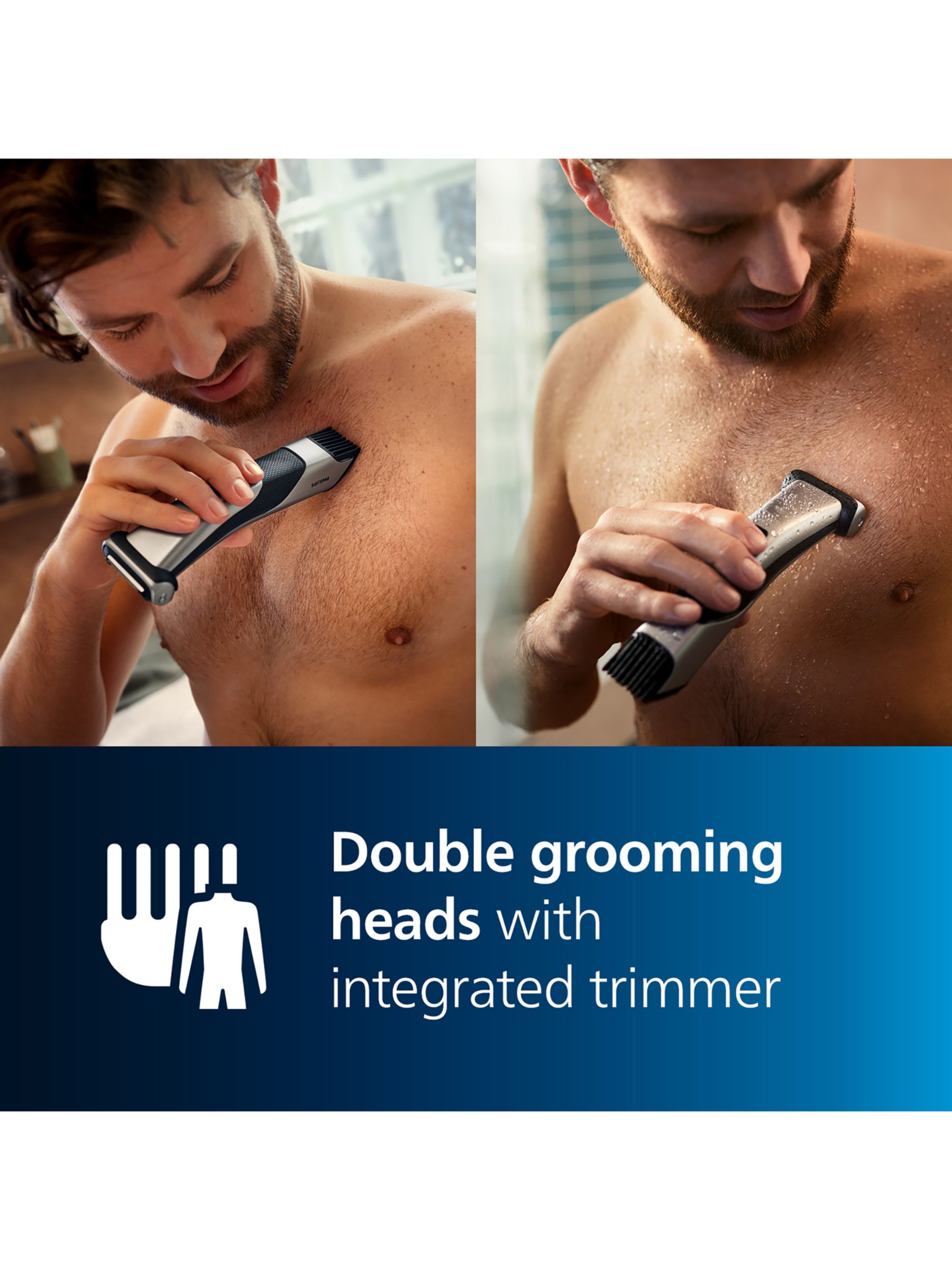 philips trimmer and body groomer