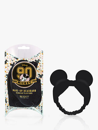 Mad Beauty Disney Mickey's 90th Makeup Headband, Black