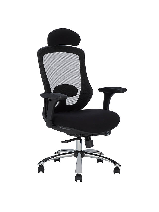 John Lewis Isaac Ergonomic Office Chair, Black