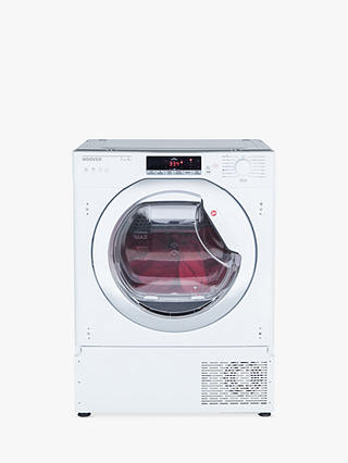 Hoover HTDBW H7A1TCE Integrated Heat Pump Tumble Dryer with NFC, 7kg Load, A+ Energy Rating, White