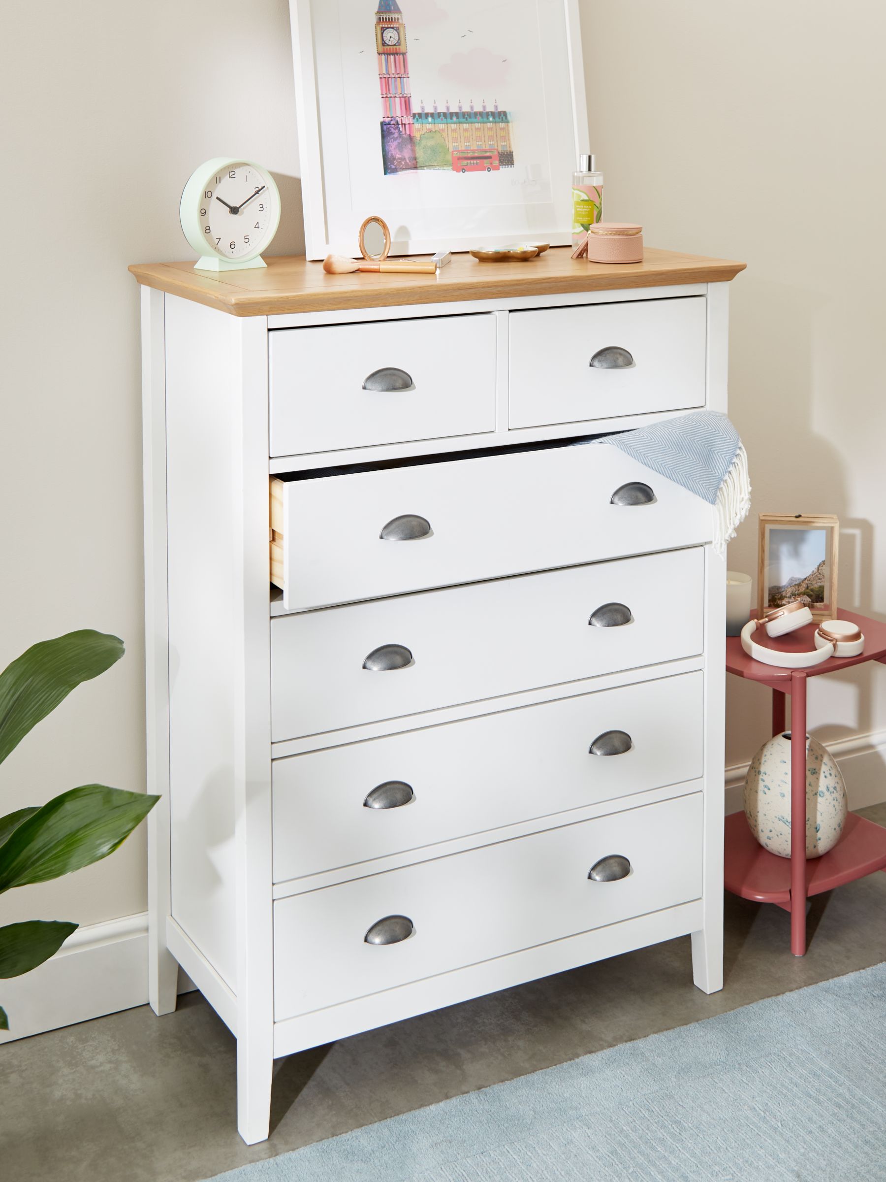 John Lewis ANYDAY Albany 6 Drawer Chest