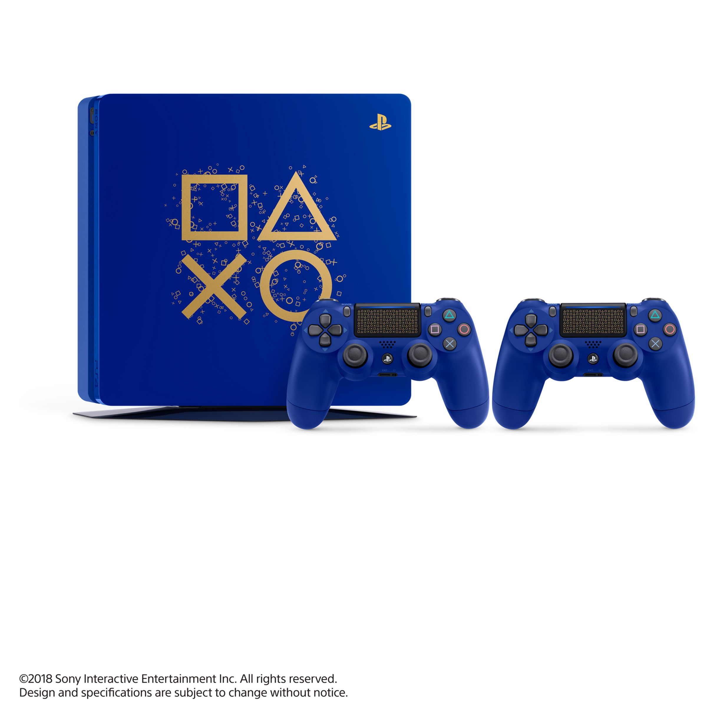 days of play blue ps4 controller