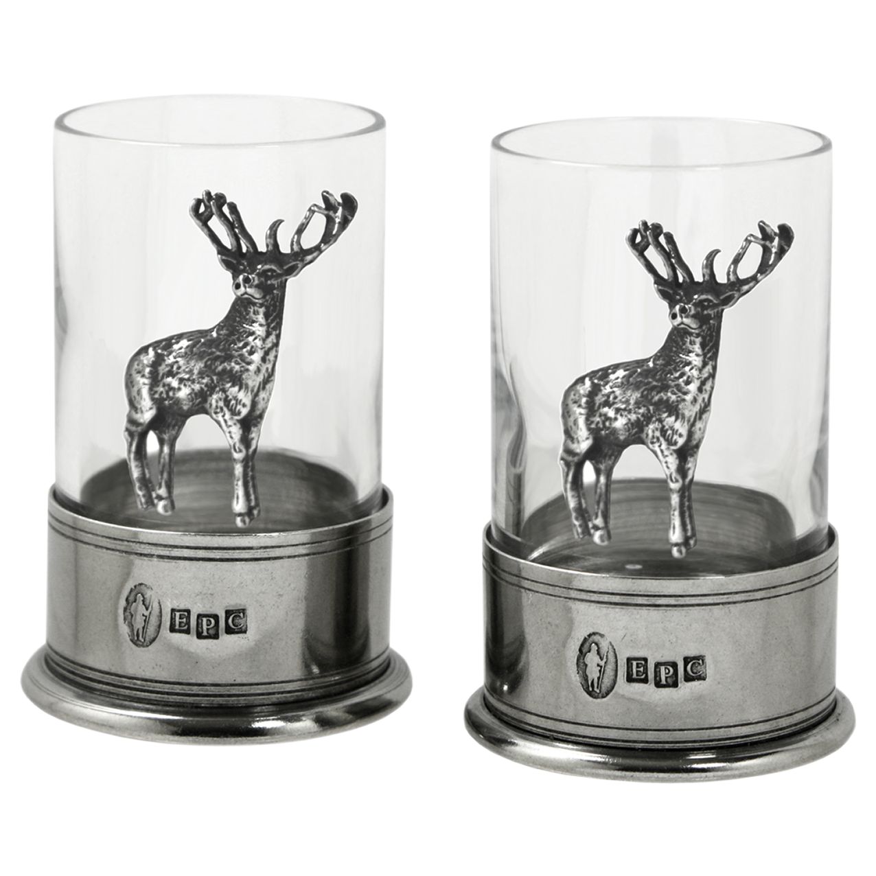 RRP £20 Stag Shot Glass by The English Pewter Company 