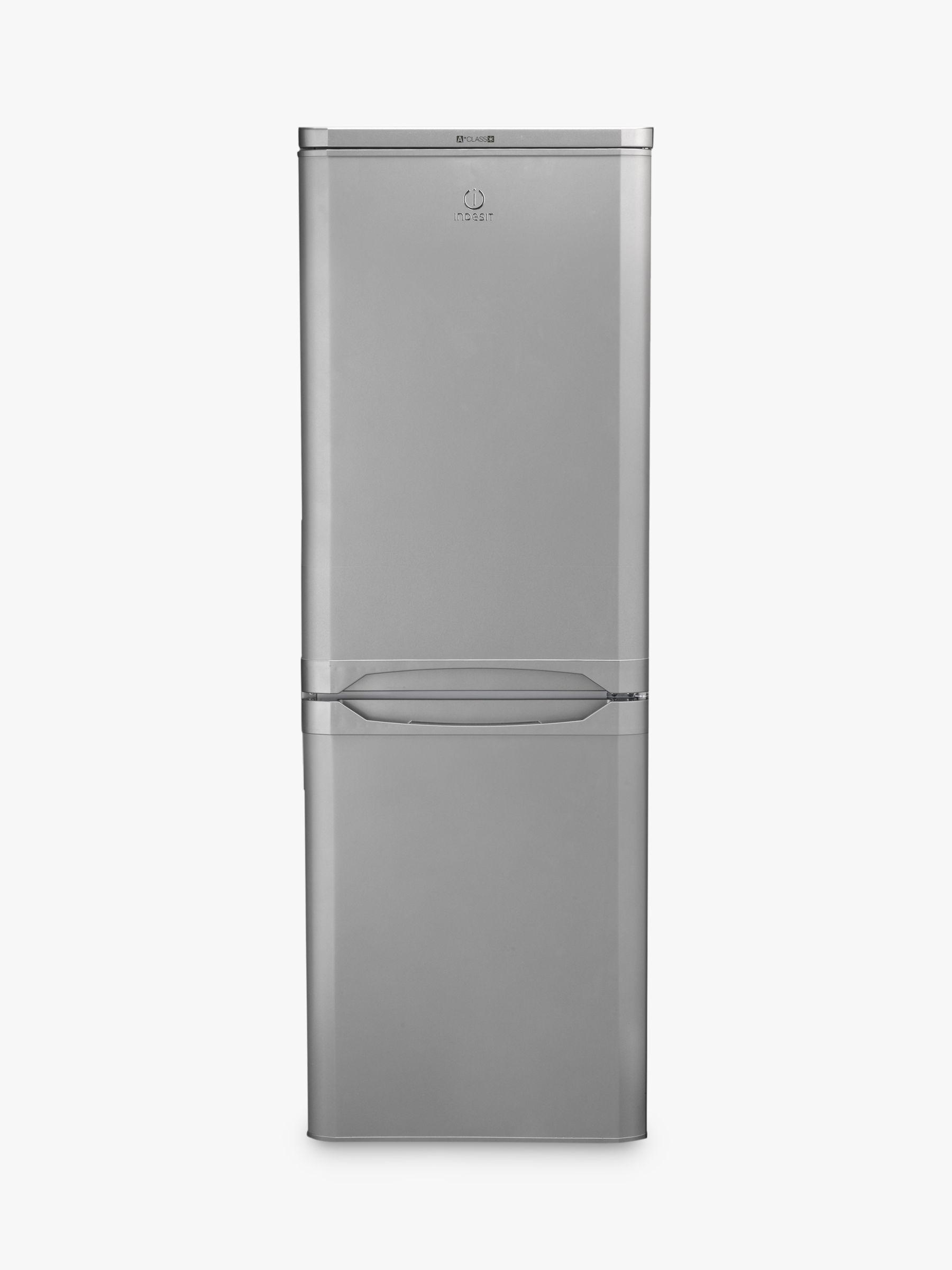 Indesit IBD5515SUK Freestanding Fridge Freezer, A+ Energy Rating, 55cm Wide, Silver