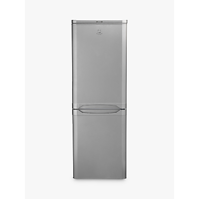 Indesit IBD5515SUK Freestanding Fridge Freezer, A+ Energy Rating, 55cm Wide, Silver