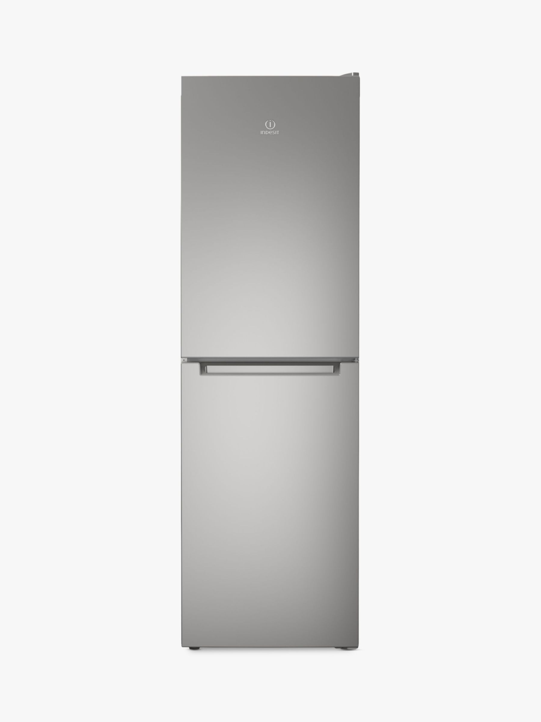 Indesit LD85 F1 S Freestanding Fridge Freezer A+ Energy Rating, 59.6cm Wide, Silver
