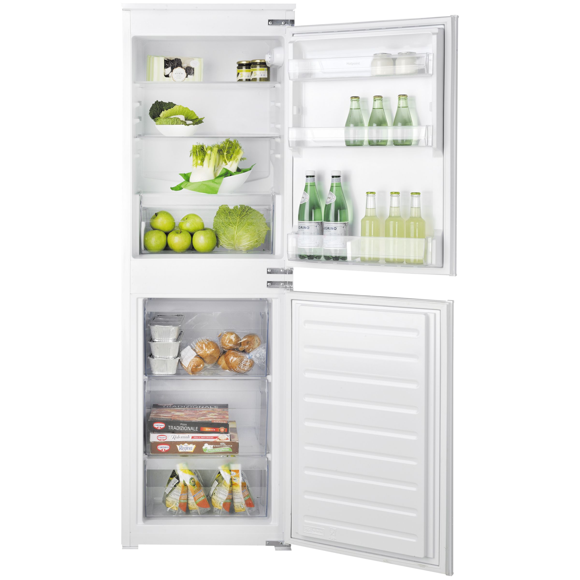 Hotpoint HMCB5050AA.UK Integrated Fridge Freezer, A+ Energy Rating, 54cm Wide, White