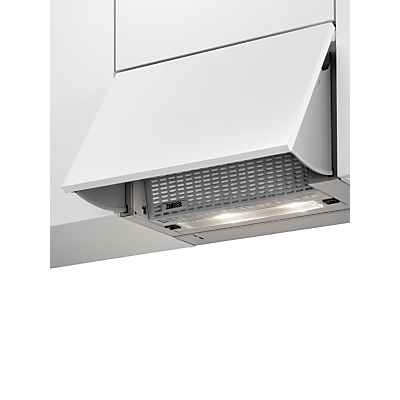 Zanussi ZHI612G Integrated Pullout Cooker Hood, Stainless Steel