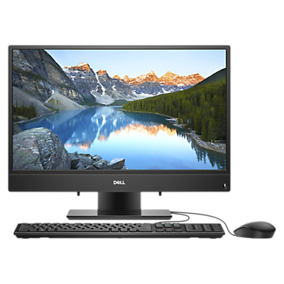 Dell 22-3000 All-in-One Desktop PC, Intel Core i3, 4GB RAM, 1TB, 21.5 Full HD, Black