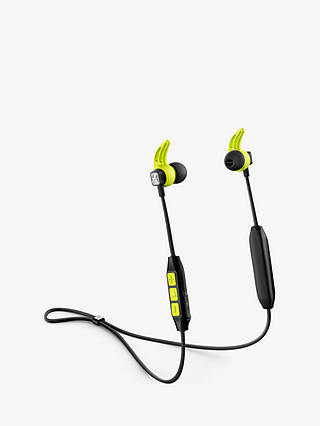 Sennheiser CX SPORT Wireless Bluetooth Splash Resistant Sports In-Ear Headphones with Mic/Remote, Black