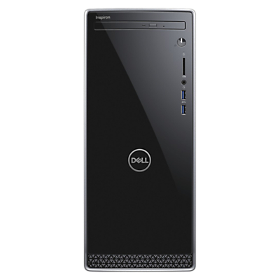 Dell Inspiron 3670 Desktop PC, Intel Core i3, 8GB RAM, 1TB HDD, Black